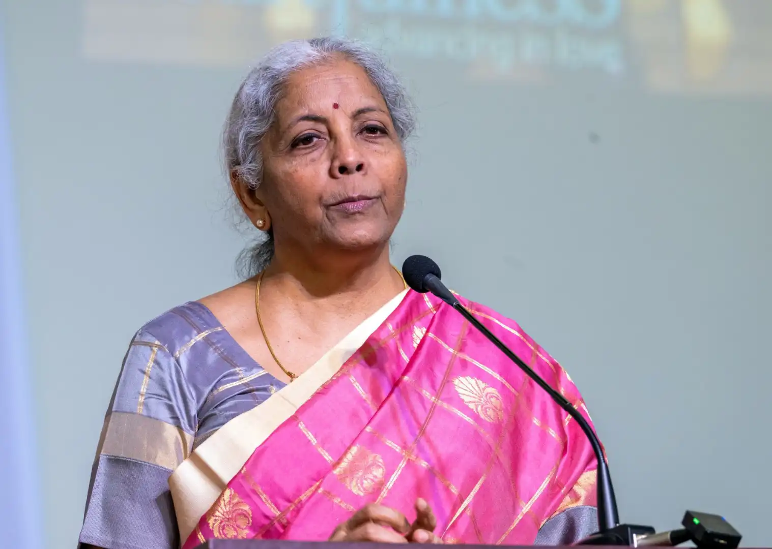 Union Finance Minister Smt. Nirmala Sitharaman