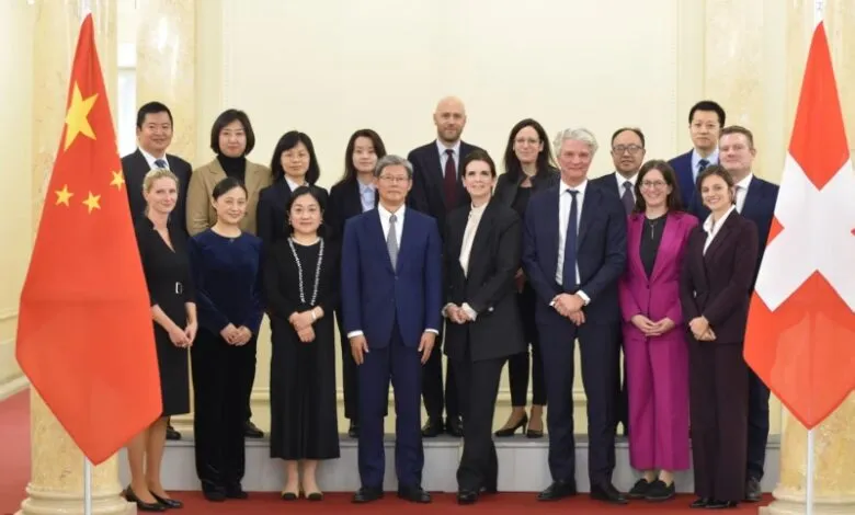 Photos: China and Switzerland Hold High-Level Financial Meeting in Bern