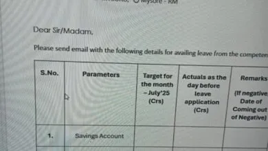 Indian Overseas Bank Mysore instructs managers to submit performance details for availing leaves