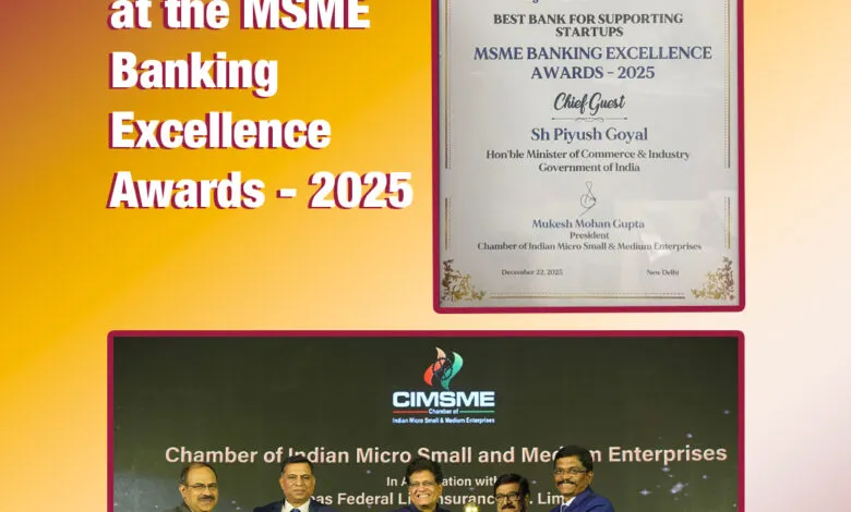 PNB honoured as Best Bank for Supporting Start-Ups