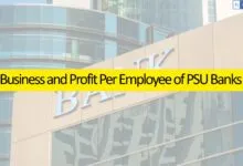 Business and Profit Per Employee of PSU Banks