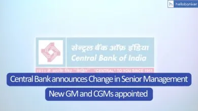 Central Bank announces Change in Senior Management, New GM and CGMs appointed