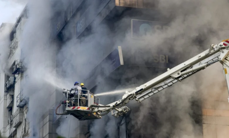 Massive Fire Guts Building Housing SBI Northeast Office in Guwahati; Cash and Documents Feared Destroyed