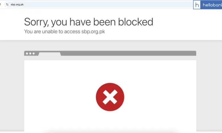 Has Pakistan Blocked India from Accessing websites of its Banks?