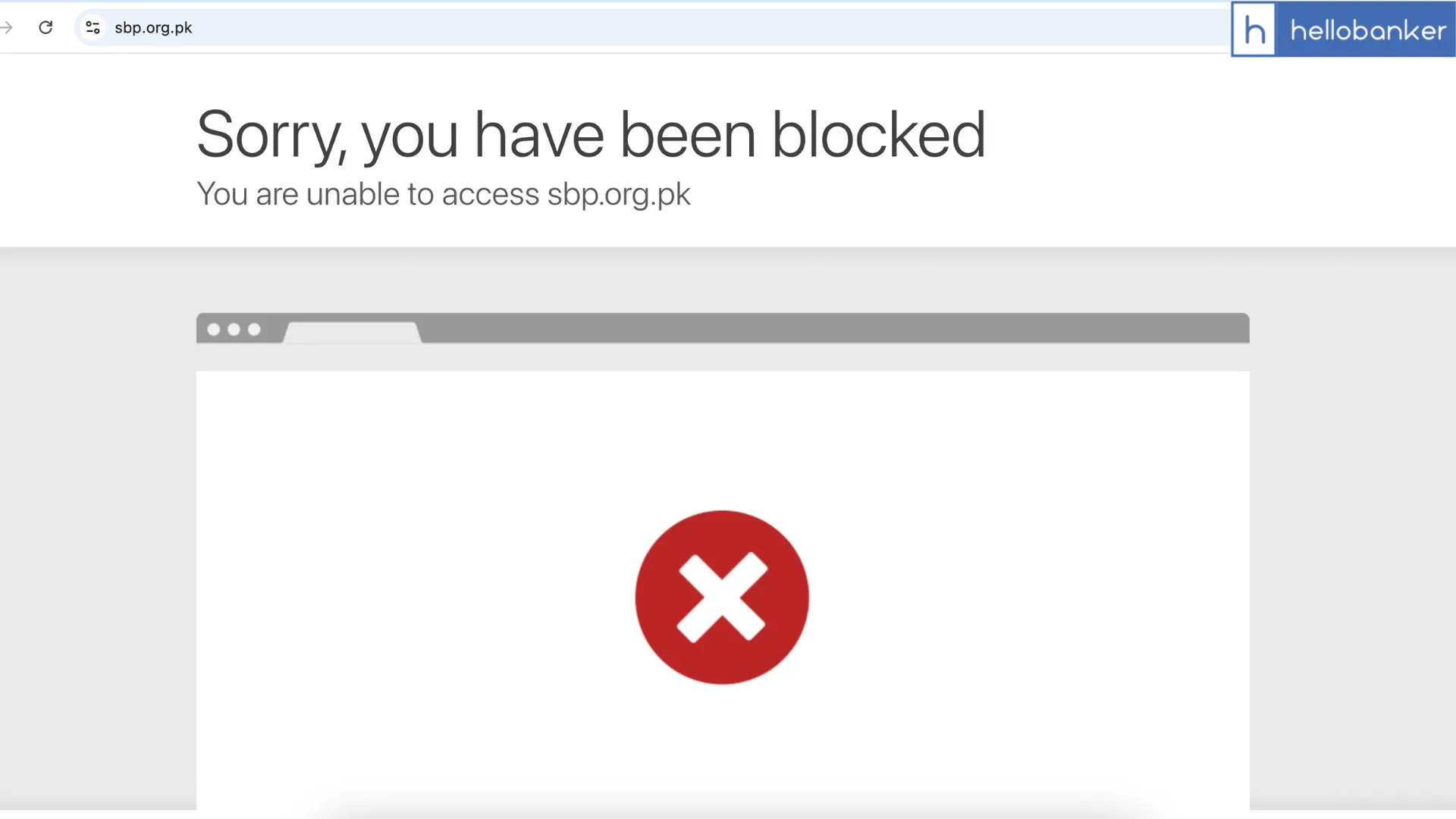 Has Pakistan Blocked India from Accessing websites of its Banks?