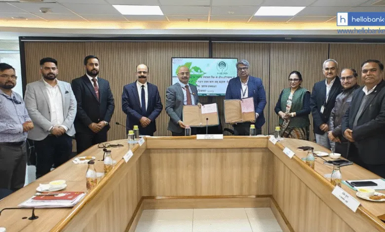 NABARD signs MoU with Punjab National Bank (PNB) to finance 1000 Joint Liability Groups (JLGs)