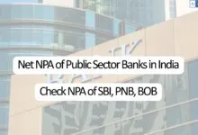 Net NPA of Public Sector Banks as of 2025