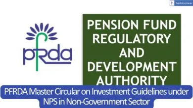 PFRDA Master Circular on Investment Guidelines under NPS in Non-Government Sector