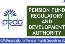 PFRDA Registration of Pension Funds Guidelines 2025