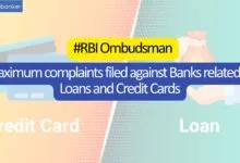 RBI: Maximum complaints filed against Banks related to Loans and Credit Cards