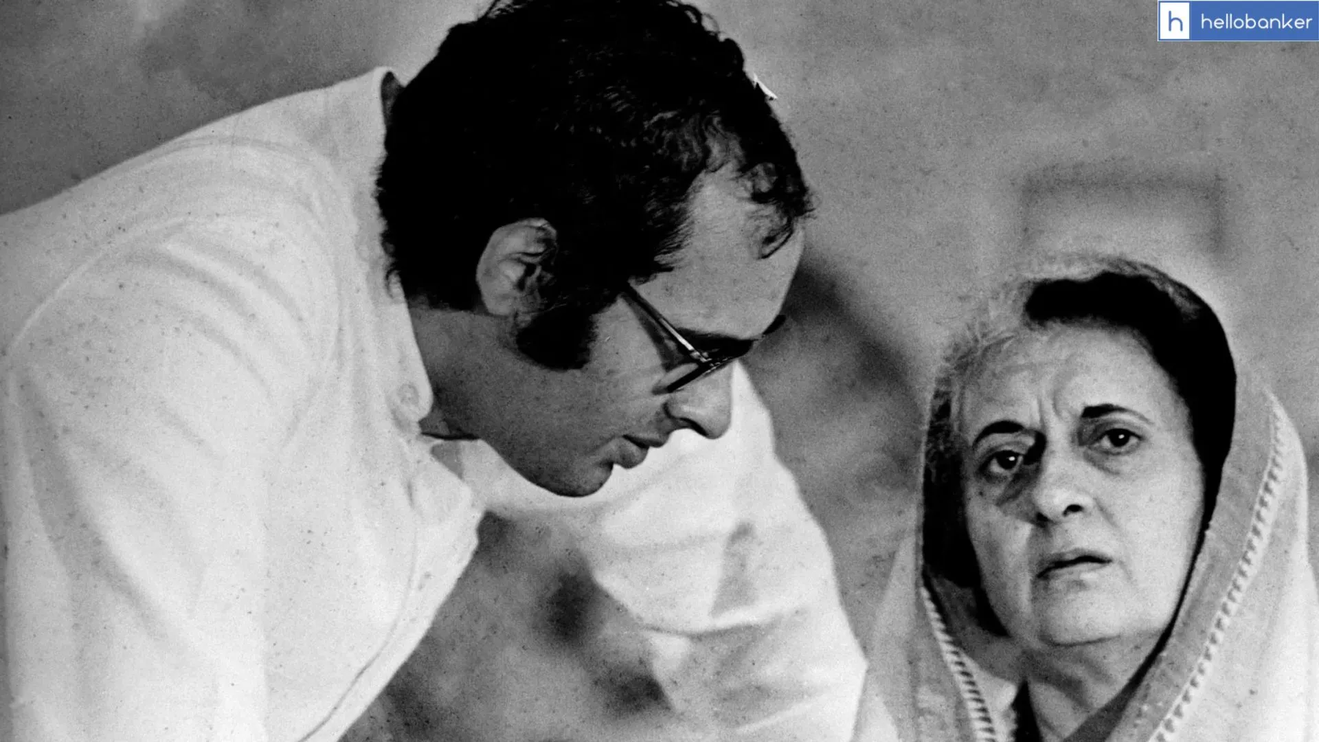 Sanjay Gandhi and Indira Gandhi