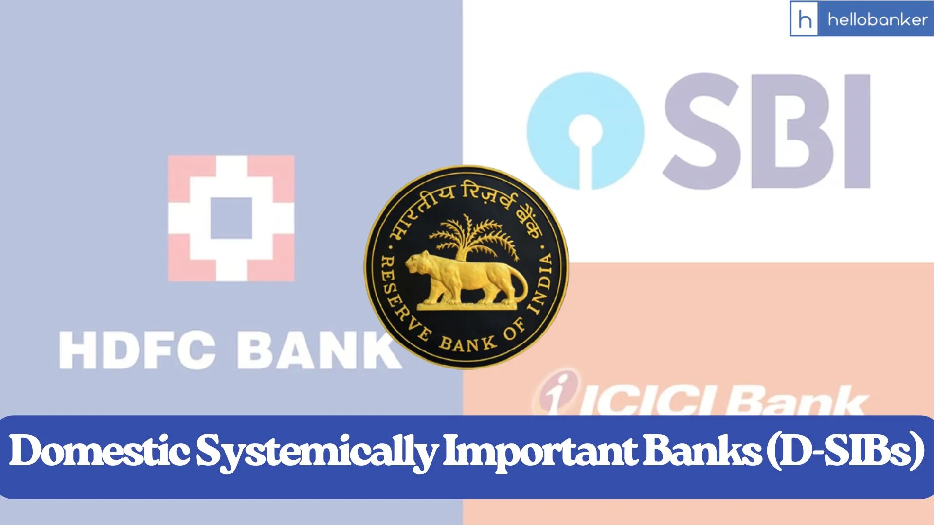 RBI releases new list of D-SIB: Indian Economy depends highly on these Banks