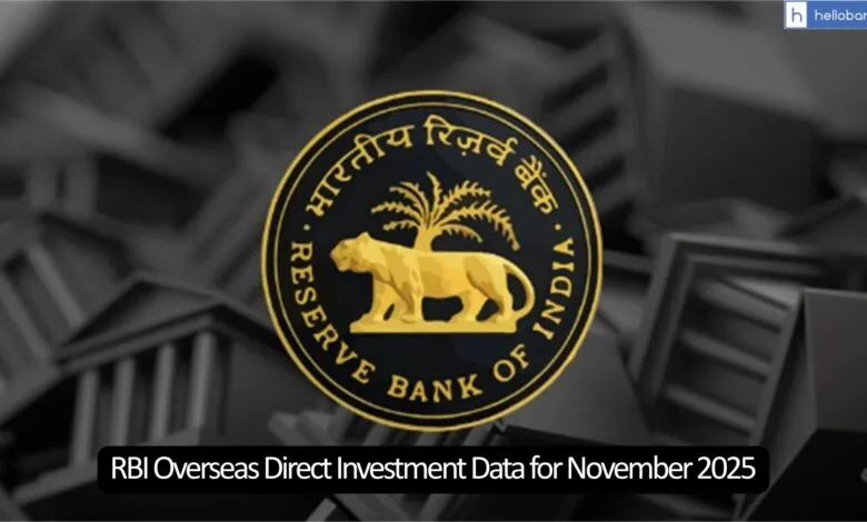 RBI Overseas Direct Investment Data for November 2025