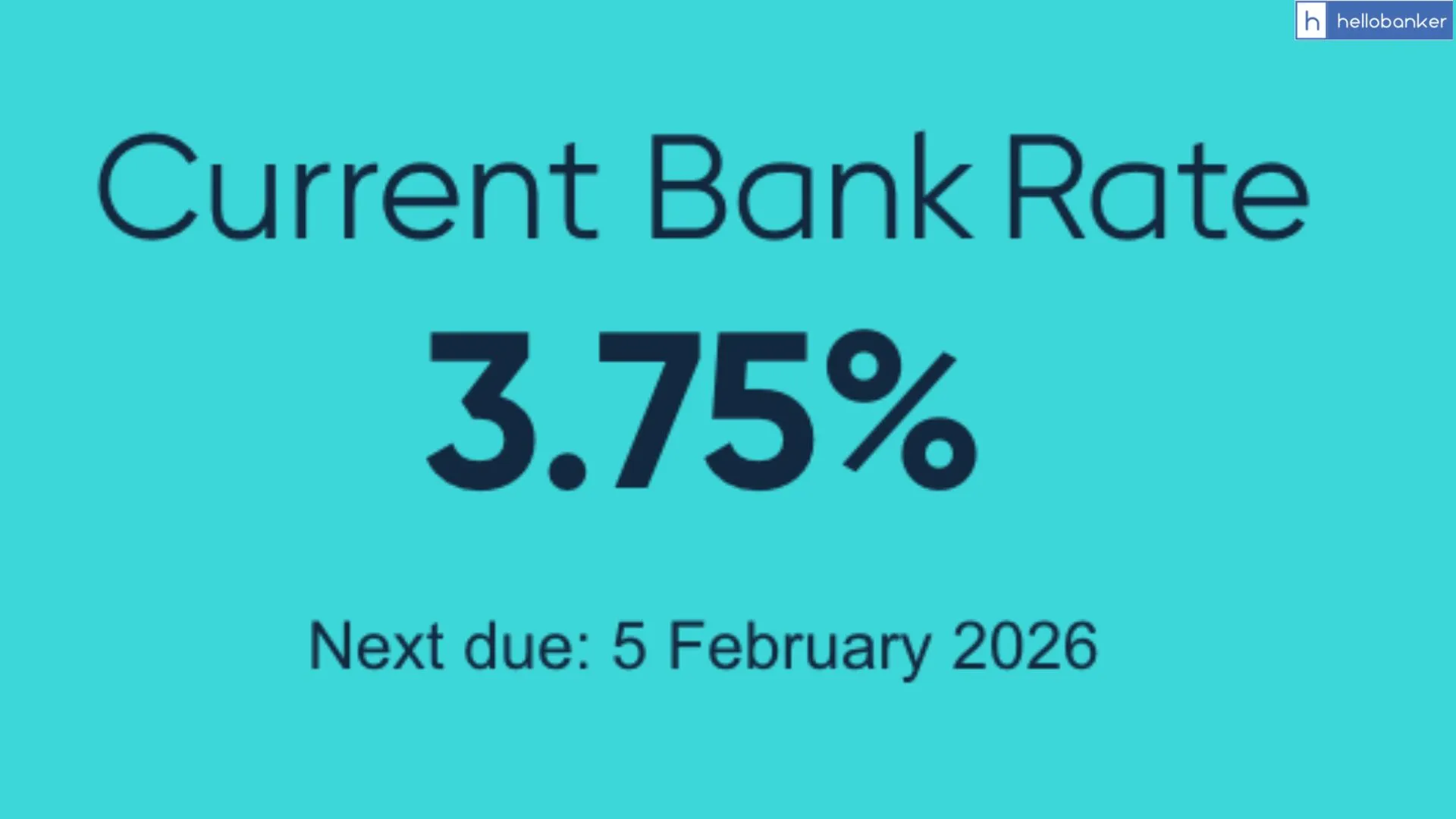 UK decreases Bank Rate by 25 basis points to 3.75%