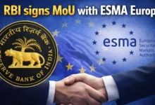 RBI signs MoU with ESMA Europe