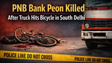 PNB Bank Peon Killed After Truck Hits Bicycle in South Delhi