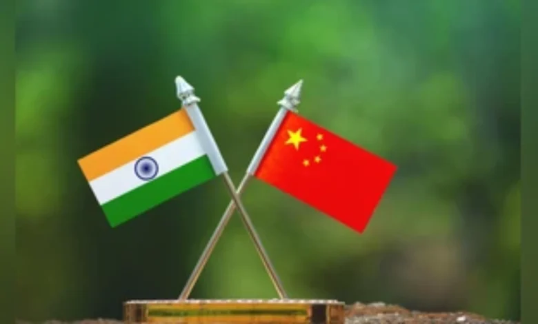 India China Flag