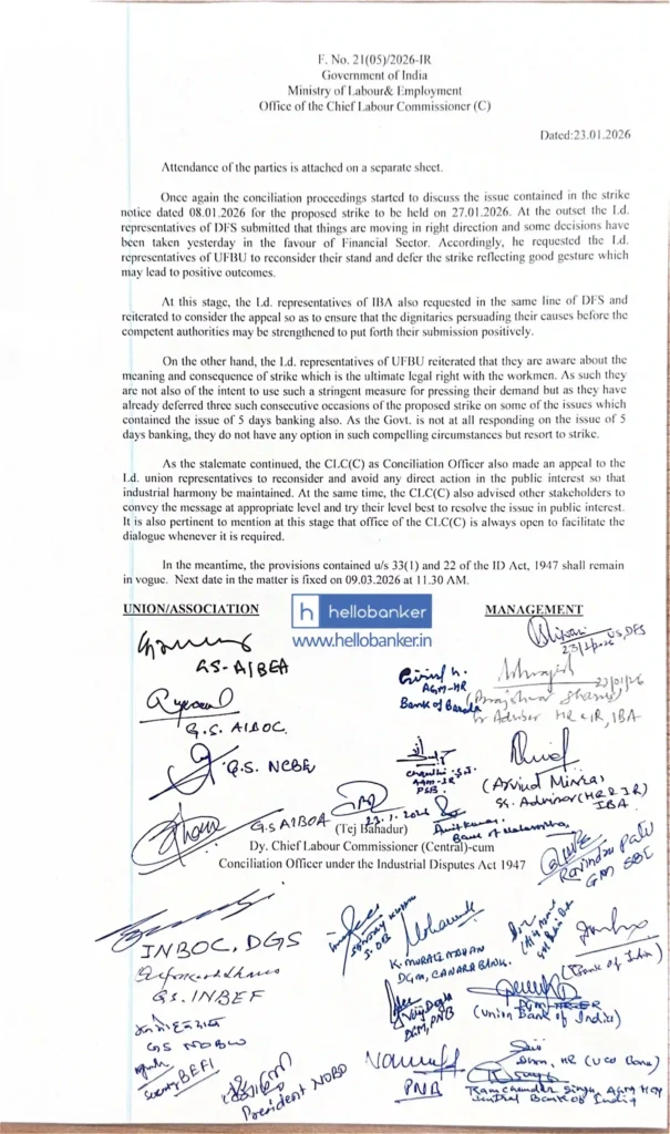 UFBU Meeting 23 January 2026 Minutes