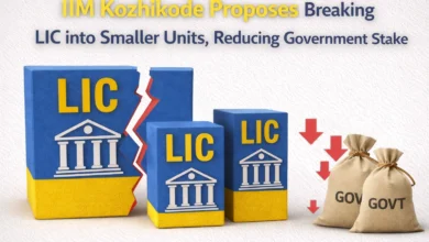 IIM Kozhikode Proposes Breaking LIC into Smaller Units, Reducing Government Stake