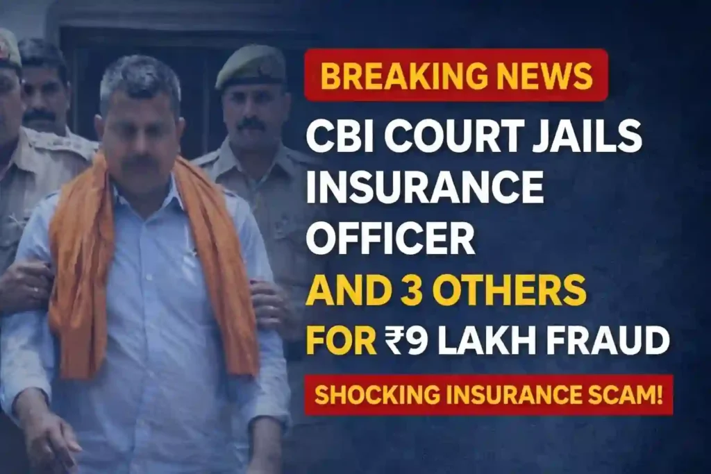 NIACL AO in Kanpur sentenced to 3 years Jail