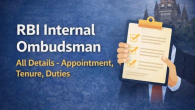 RBI Internal Ombudsman All Details - Appointment, Tenure, Duties,