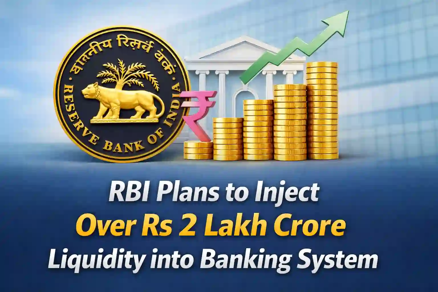 Rs.2 Lakh Crore Lifeline for Banks! RBI plans to inject Liquidity into Banking System