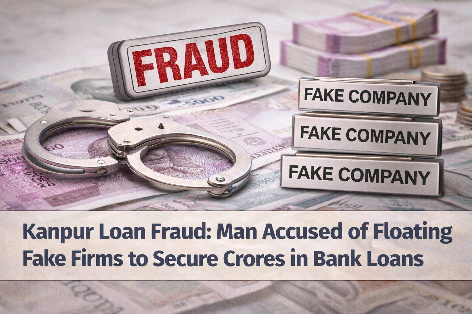 Rs.32 Crore Bank Loan Fraud Uncovered in Kanpur