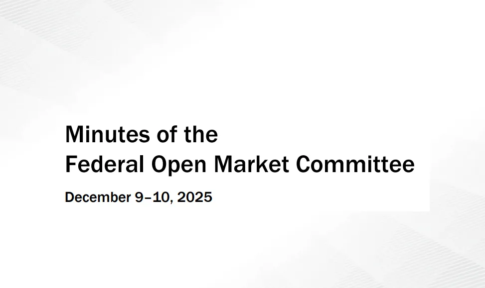 US: Download Minutes of the Federal Open Market Committee