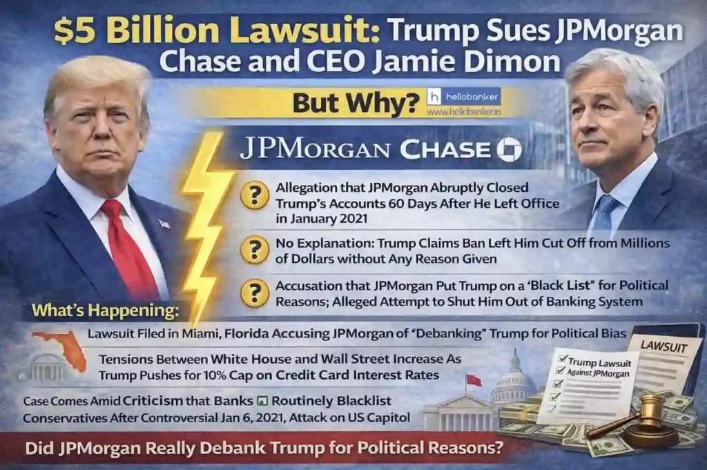 Big Legal Battle between Trump and Largest US Bank