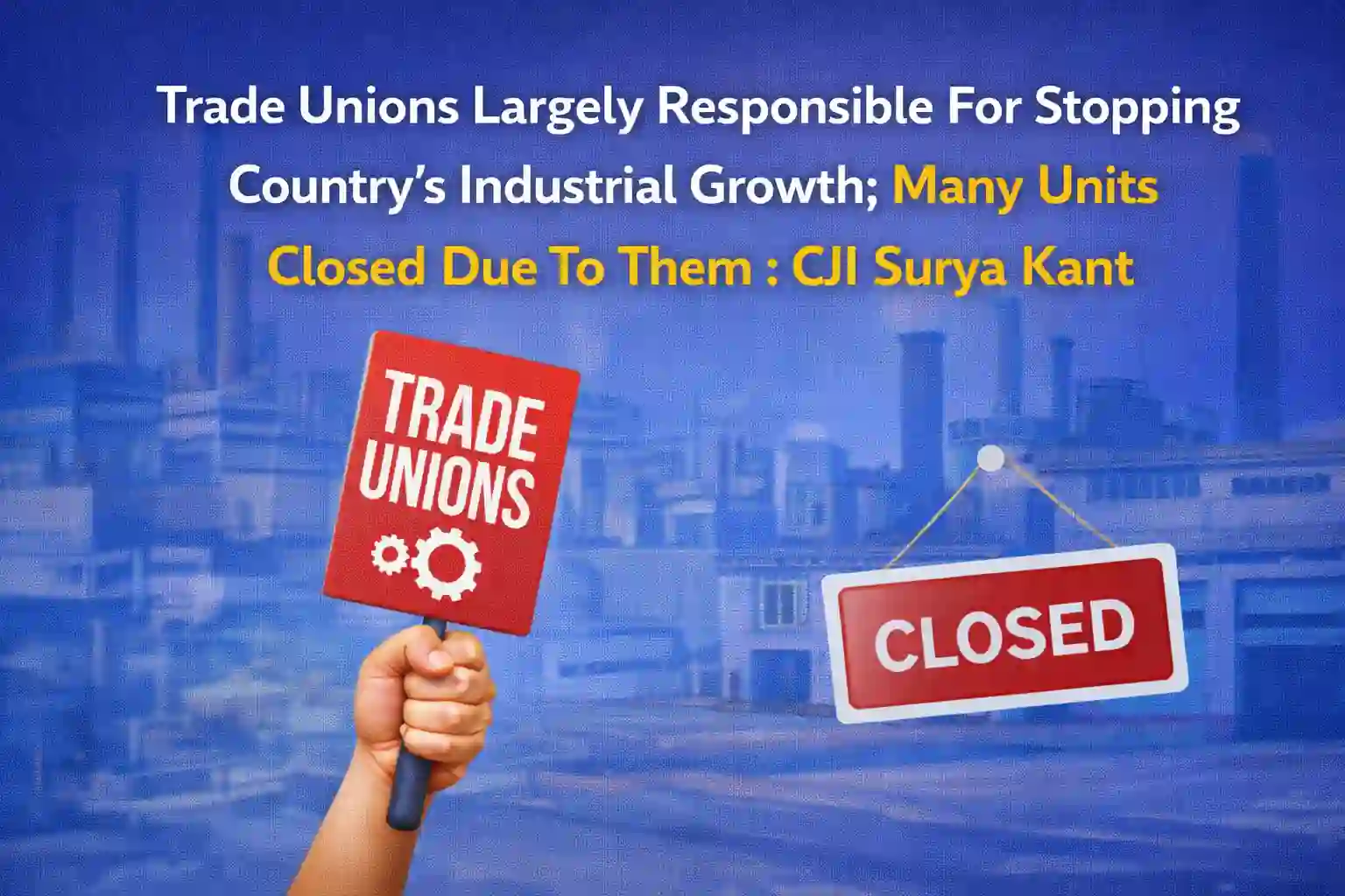 Trade Unions and the Republic: Why a Chief Justice’s Words Demand Constitutional Care