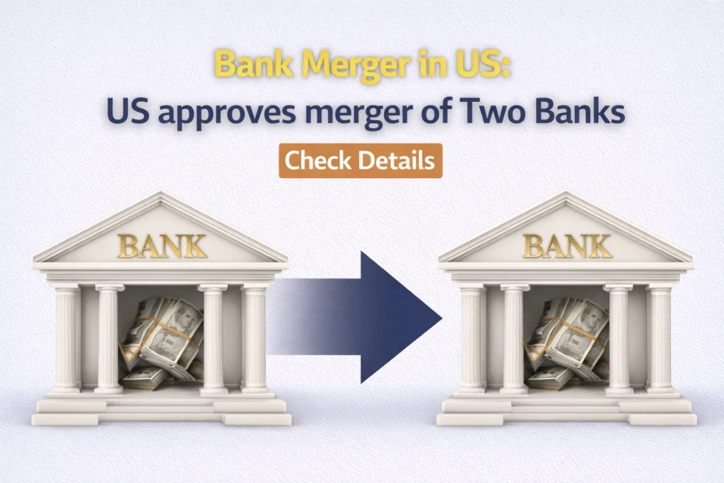 Bank Merger in US: US approves merger of Two Banks, Check Details