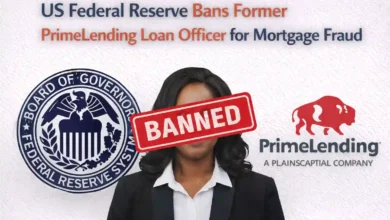 US imposes Lifetime Ban on Bank Loan Officer for Mortgage Fraud