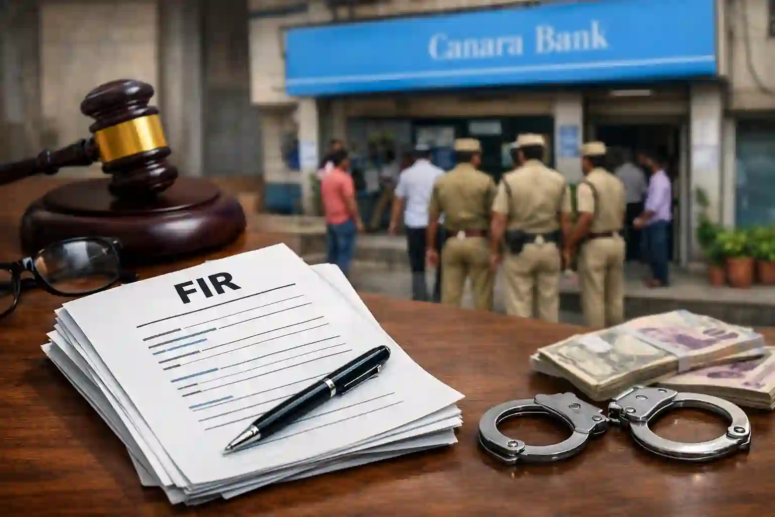 FIR filed against 6 Officers of Canara Bank in Jabalpur Madhya Pradesh