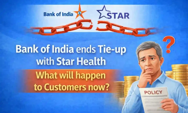 Bank of India ends Tie-up with Star Health, What will happen to Customers now?