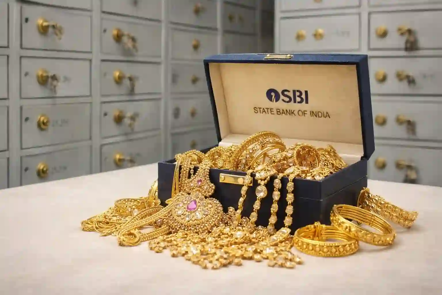 Gold Jewellery worth Rs 1.5 Crore missing from SBI Locker in Lucknow