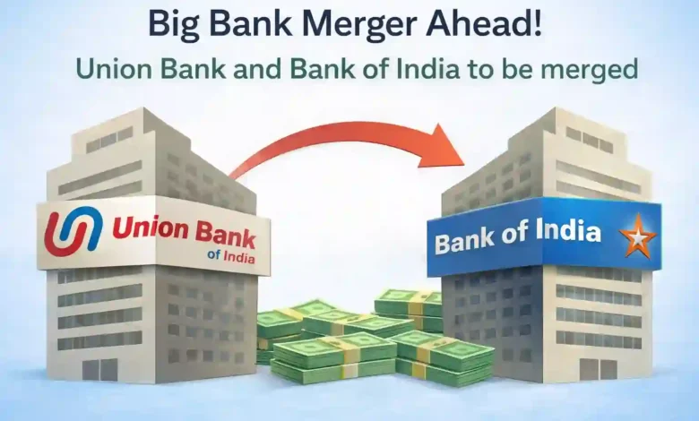Big Bank Merger Ahead! Union Bank and Bank of India to be merged