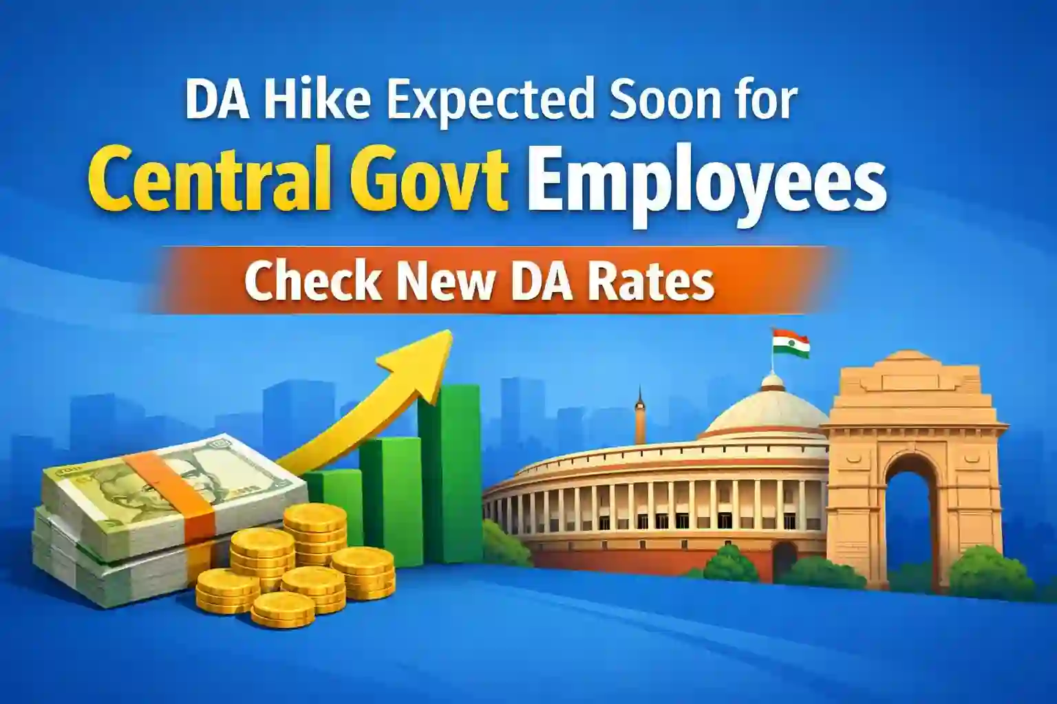 DA Hike Expected soon for Central Govt Employees, Check New DA Rates