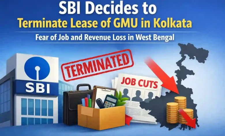 SBI decides to Terminate Lease of GMU in Kolkata, Fear of Job and Revenue Loss in West Bengal