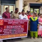 Photo: IOB Employees Protest Across India