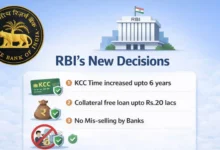 RBI's New Decisions: No Mis-selling, KCC Tenure 6 Years, Free loans upto Rs.20 Lacs