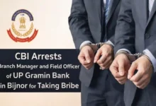 CBI Arrests Branch Manager and Field Officer of UP Gramin Bank in Bijnor for Taking Bribe