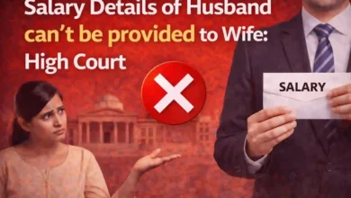 Salary Details of Husband can't be provided to Wife