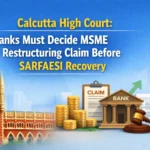 Calcutta High Court: Banks Must Decide MSME Restructuring Claim Before SARFAESI Recovery