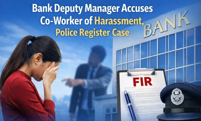 Bank Deputy Manager Accuses Co-Worker of Harassment, Police Register Case