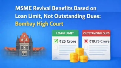 MSME Revival Benefits Based on Loan Limit, Not Outstanding Dues: Bombay High Court