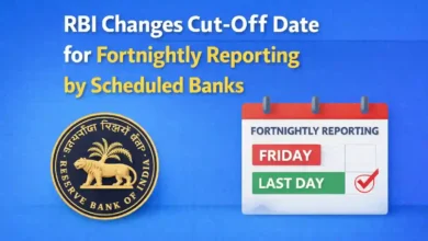 RBI Changes Cut-Off Date for Fortnightly Reporting by Scheduled Banks