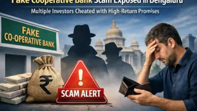Fake Cooperative Bank Scam Exposed in Bengaluru, Multiple Investors Cheated with High-Return Promises