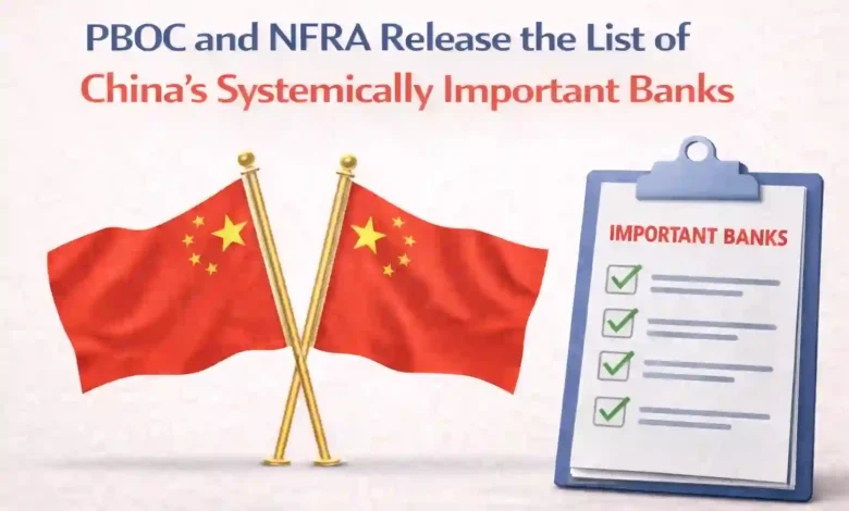 China releases List of Systemically Important Banks, These Banks are very important for China!!