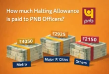 How much Halting Allowance is paid to PNB Officers?