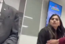 Fight erupts between HDFC Bank Female Employee and Customer in Kanpur